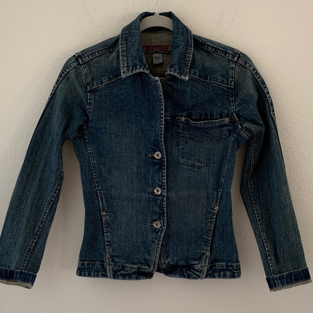 Silver Jeans Classic Blue Jean Jacket​​​​​